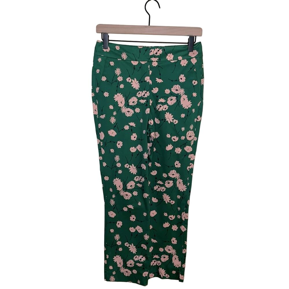 BODEN high rise floral trousers 2